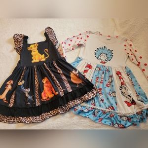 Girl's boutique dressessize 2XL (6/7)